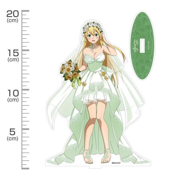 ソードアート・オンライン 描き下ろし リーファ アクリルスタンド(大) ウェディングドレスVer.（再販）[コスパ]《０９月予約》