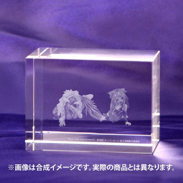 一部未使用　オーバーロード　クリスタル　アインズ　アルベド　シャルティア オーバーロード A4クリアファイル アインズ アルベド シャルティア