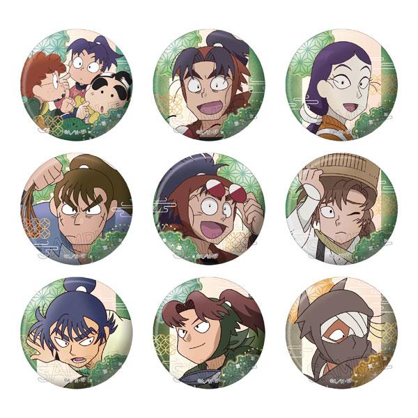 土井半助 百面相缶バッジ 忍たま乱太郎 百面相缶バッジ 土井半助 40点セット 忍たま乱