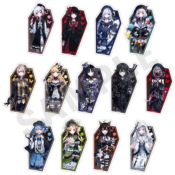 【4種セット】魔法少女ノ魔女裁判　タワレコ　ステッカー 魔法少女ノ魔女裁判 トレーディングステッカー｜アニメ