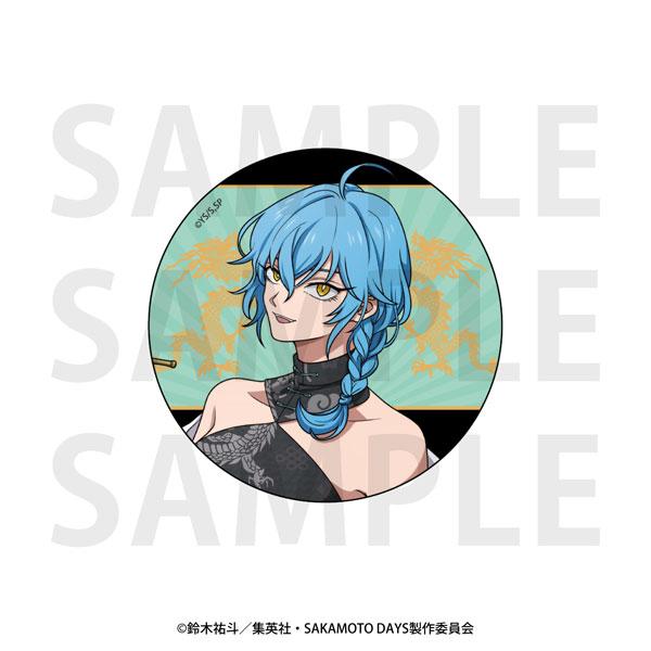 TVアニメ『SAKAMOTO DAYS』メタリック缶バッジ カンフーマスター 赤尾リオン[イーディス]《発売済・在庫品》