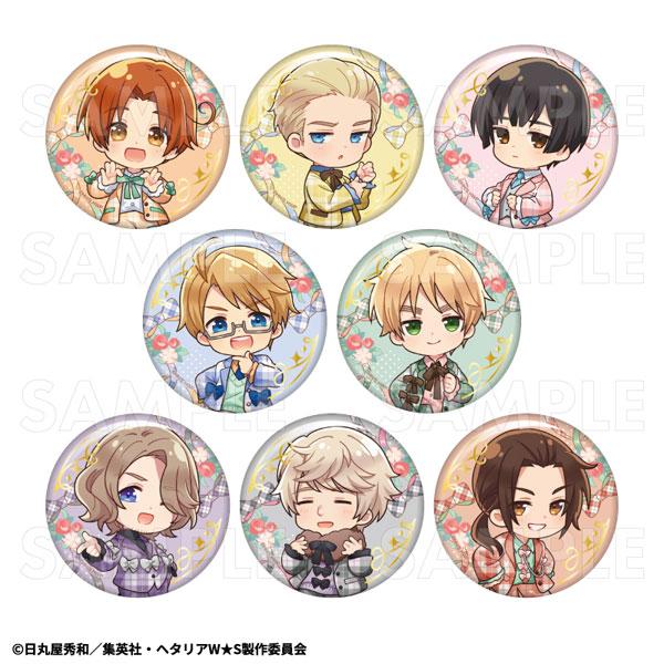 「ヘタリア The World Twinkle」ねこたりあトレーディング缶バッジ アニメ「ヘタリア World☆Stars」 バレエコアStyle トレーディング