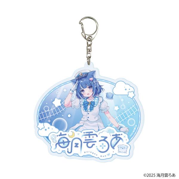 デカアクリルキーホルダー「海月雲ろあ」01/海月雲ろあ 駅員衣装ver(描き下ろしイラスト)[A3]《在庫切れ》