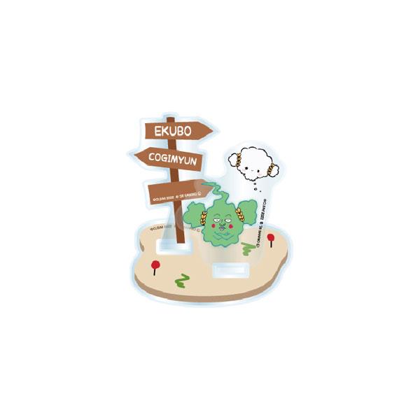 モブサイコ100 III × サンリオキャラクターズ(Travel Series) アクリルスタンド エクボ＆こぎみゅん[KThingS]《発売済・在庫品》