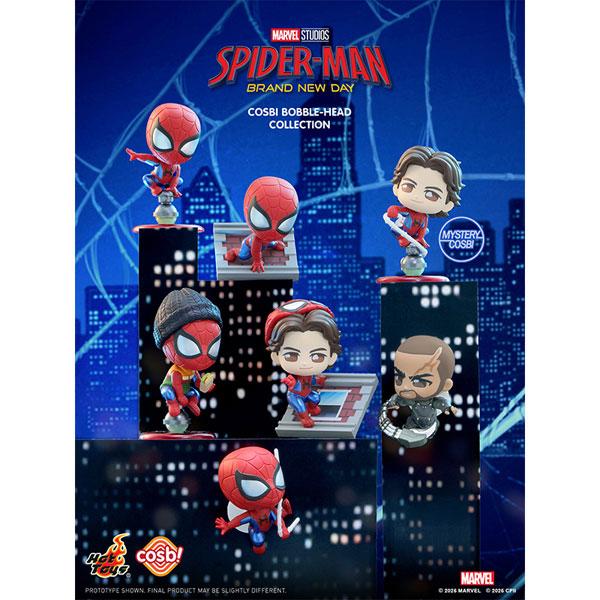 コスビ 『スパイダーマン：ブランド・ニュー・デイ』 6個入りBOX[ホットトイズ]《発売済・在庫品》