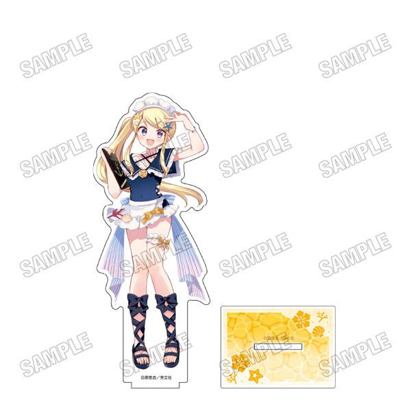 「きんいろモザイク」 描き下ろしBIGアクリルスタンド [海の家ver.] (5)九条カレン[メディコス・エンタテインメント]《１２月予約》