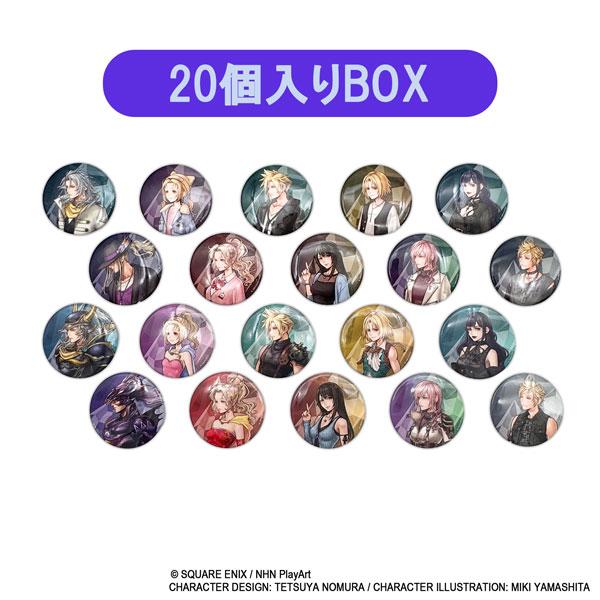 DISSIDIA DUELLUM FINAL FANTASY カンバッジコレクション Vol.1 20個入りBOX[スクウェア・エニックス]《１１月予約》