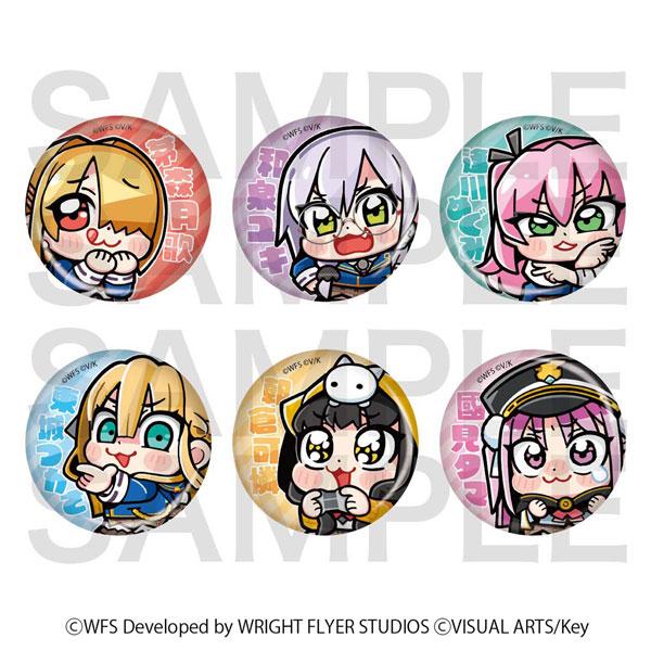 ヘブンバーンズレッド Art by 大川ぶくぶ トレーディング缶バッジ 6個入りBOX[イーディス]《１２月予約》