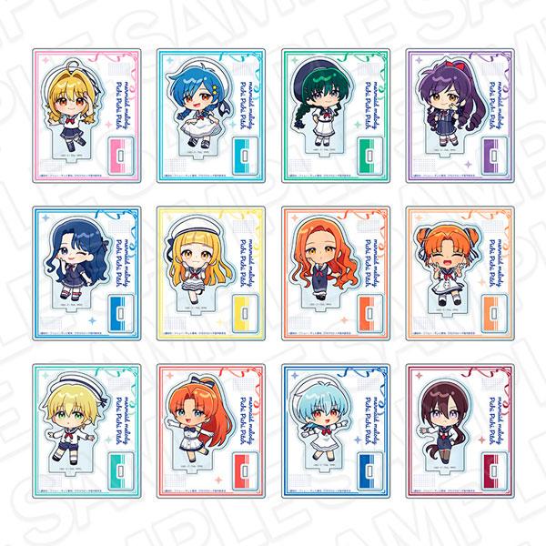 マーメイドメロディー ぴちぴちピッチ アクリルスタンド(ランダム) マリンルック デフォルメ ver. 12個入りセット[コンテンツシード]《１２月予約》
