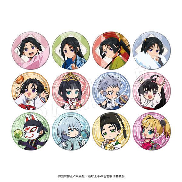 逃げ上手の若君 トレーディング和紙風缶バッジ 12個入りセット[中外鉱業]《０１月予約》