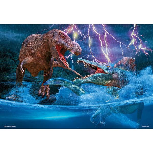ジグソーパズル 水中からの猛攻撃 ティラノサウルス Vs スピノサウルス 300ピース 93 164 ビバリー ０５月予約 Jigs あみあみ Yahoo 店 通販 Yahoo ショッピング