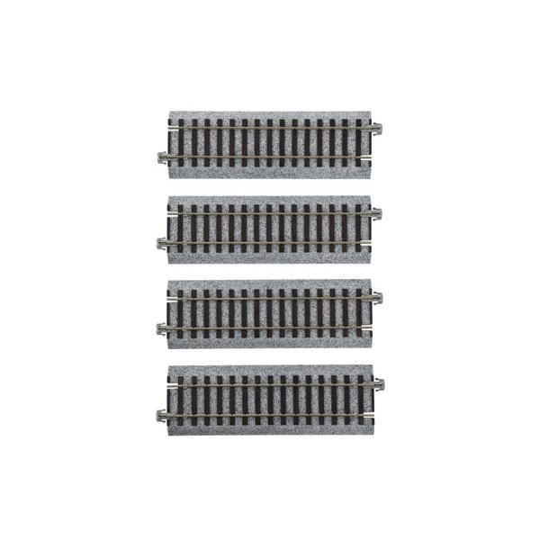 2-140 HOユニトラック 直線線路 123mm(4本入)[KATO]《発売済・在庫品