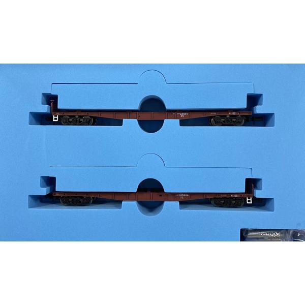 A3153 コキ5500 初期型 コンテナ4個積 2両セット[マイクロエース]《発売済・在庫品》