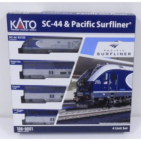 106-9001 (N)SC-44 Charger， Amtrak Pacific Surfliner 4両基本セット