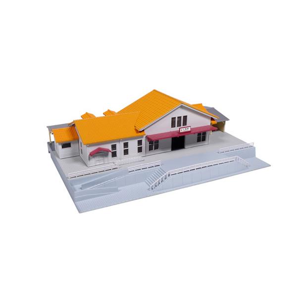 23-211C 近郊形地上駅舎(オレンジ屋根)[KATO]《発売済・在庫品》