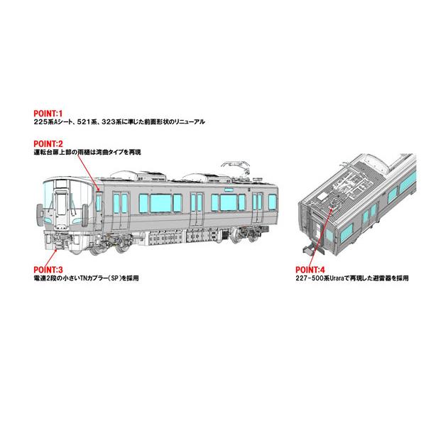 97213 JR 227系近郊電車(Red Wing・3両)基本セット(3両)[TOMIX]【送料無料】《０３月予約》