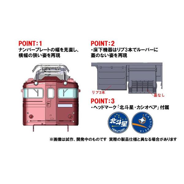 7115 JR ED79-0形電気機関車(シングルアームパンタグラフ搭載車)[TOMIX]《発売済・在庫品》