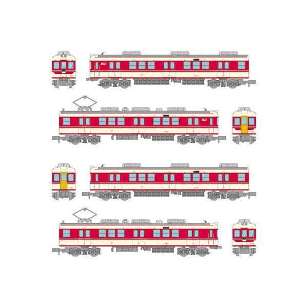 鉄道コレクション神戸電鉄デ1350形(新塗装)4両セット[トミーテック]《１１月予約》