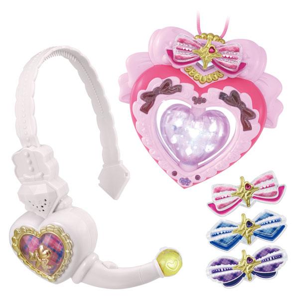 キミとアイドルプリキュア♪ アイドルハートブローチ＆アイドルハートインカムセット キミプリ プリキュア 変身 おもちゃ こども 子供 女の子 3歳