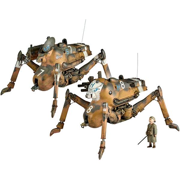 海洋堂アートプラ1/35マシーネンクリーガーグラジェーター完成品 海洋堂 ARTPLA マシーネンクリーガー グラジエーターG1/G2＆スマイル