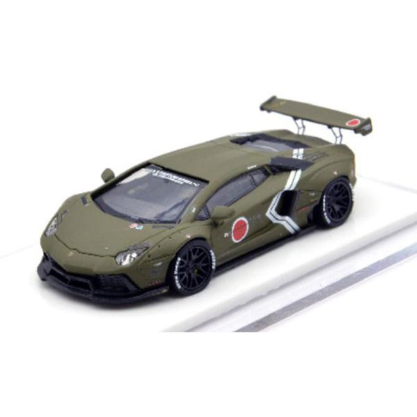 1/64 LIBERTY WALK LB Works Aventador LP700 Army Green[LB�p�t�H�[�}���X]�s�O�P���\��t