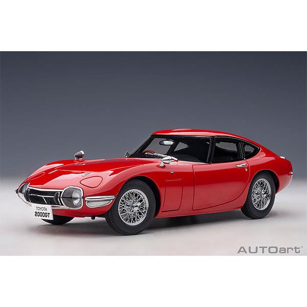 1/18 トヨタ 2000GT ワイヤースポークホイール バージョン (レッド 