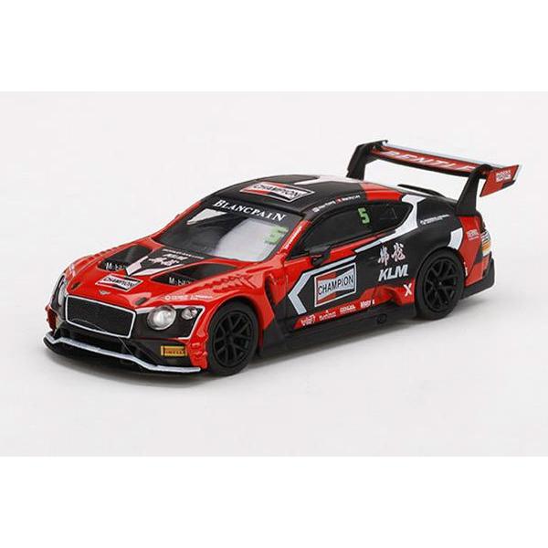 1/64 ベントレー コンチネンタル GT3 CHAMPION ブランパンGT・アジア 2018 #5(右ハンドル)[MINI GT]《１０月予約》