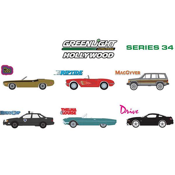 1/64 Hollywood Series 34 6種セット[グリーンライト]《在庫切れ》