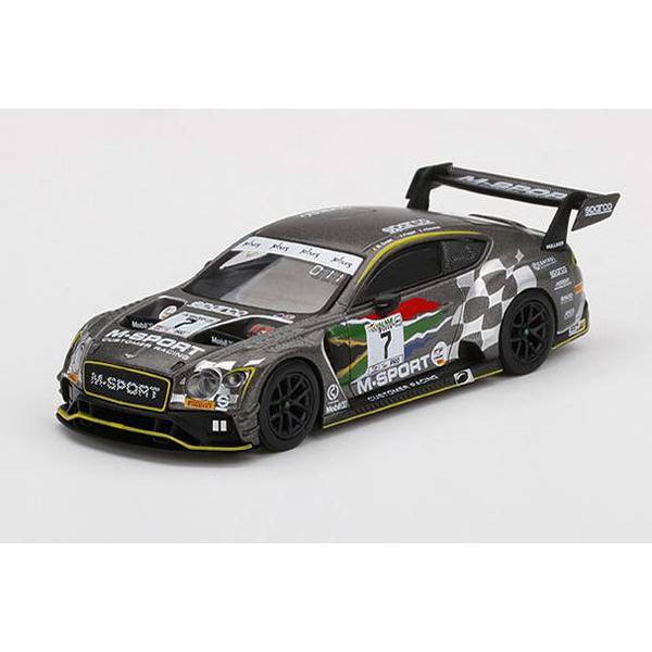 1/64 ベントレー コンチネンタル GT3 Mスポーツ インターコンチネンタルGTチャレンジ キャラミ9時間 2020 #7(右ハンドル)[MINI GT]《