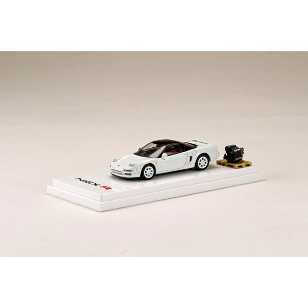 1/64 ホンダ NSX (NA1) Type R 1994 エンジンディスプレイモデル付 チャンピオンシップホワイト[ホビージャパン]《１２月予約》