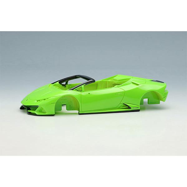 1/43 ランボルギーニウラカン EVO スパイダー ローグホイール ヴェルデスキャンダル ブライトイエローグリーン【送料無料】《０５月予約》
