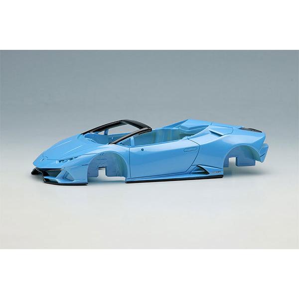 1/43 ランボルギーニ ウラカン EVO スパイダー 2019 ローグホイール ブルーセフェウス パールライトブルー[メイクアップ]【送料無料】《０５月予約》