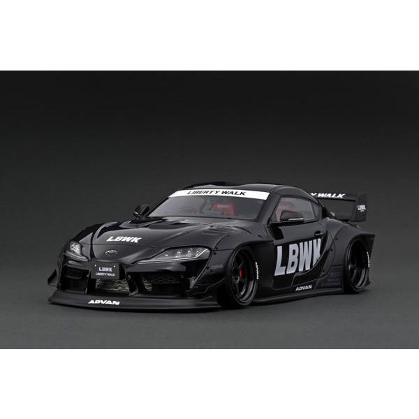 イグニッションモデル 1/18 LB-WORKS トヨタ スープラ (A90) 1/18 Ignition Model LB-WORKS TOYOTA SUPRA (A90) Black