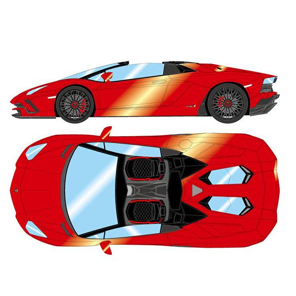 1/18 ランボルギーニ アヴェンタドール S ロードスター 2017 ロッソエフェスト[メイクアップ]【送料無料】《０８月予約》