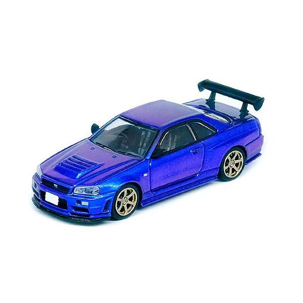 INNO64 スカイライン GT-R R34ミッドナイトパープルII 1/64 Nissan スカイライン GT-R (R34) ミッドナイトパープル II