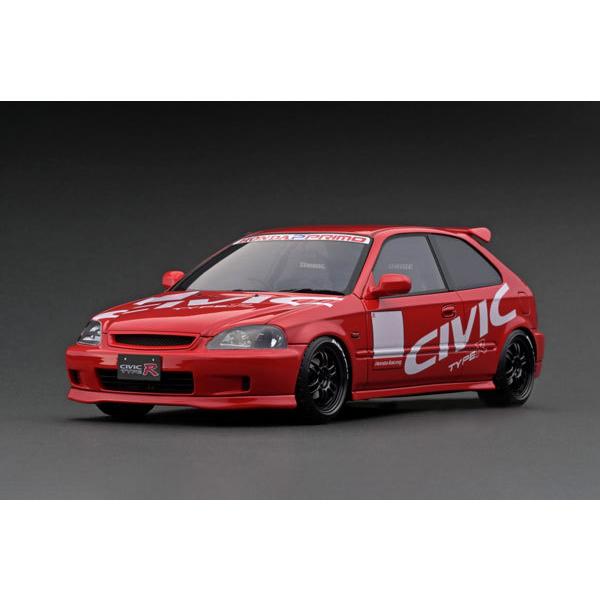 ignition model 1/18 Honda CIVIC (EK9) Type R Red