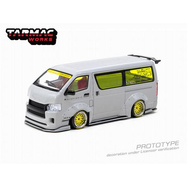 1/43 Toyota Hiace Widebody Grey[Tarmac Works]《在庫切れ