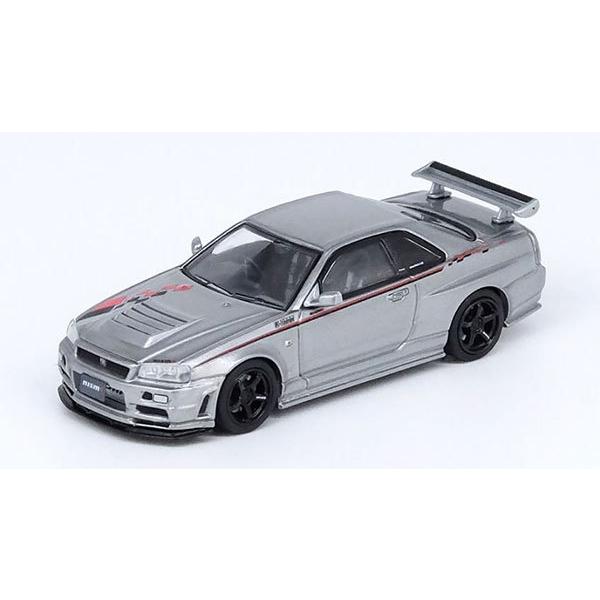 イノモデル64日産スカイラインGT-RR34R-TUNE INNO64 1/64スケール「日産スカイラインGT-R (R34) NISMO R-TUNE