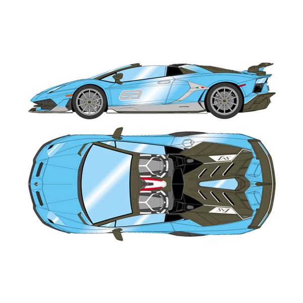 1/43 ランボルギーニ アヴェンタドール SVJ 63 ロードスター