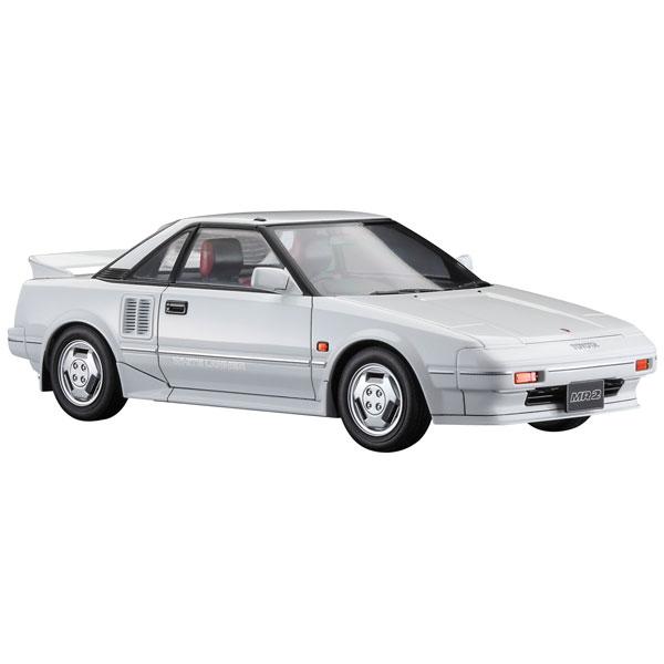 ハセガワ 1/24 トヨタ MR2 (AW11) 前期型 ホワイトランナー プラモデル