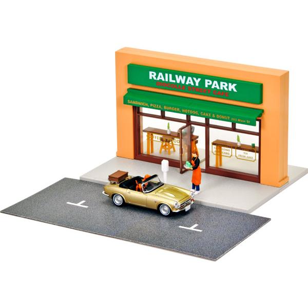 TOMYTEC ジオコレ 64 カースナップ27aカフェテラス2 1/64 トミーテック ジオコレ64 #カースナップ27a カフェテラス2 (ホンダS800