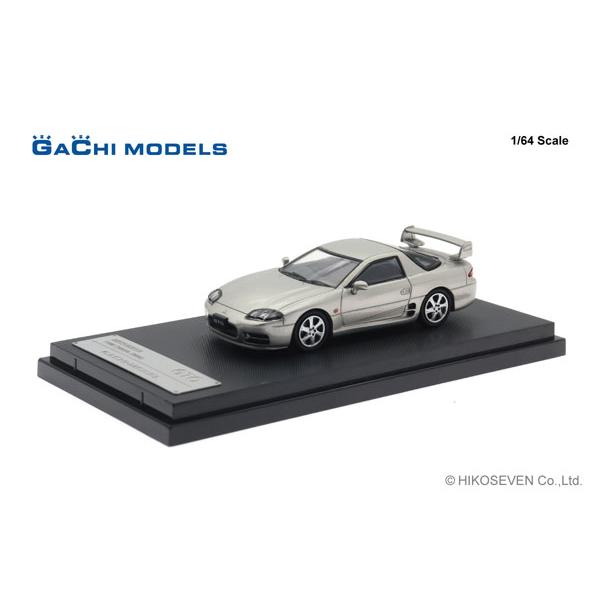 1/64 三菱 GTO (1998) ハミルトンシルバー[GACHI MODELS]《発売済