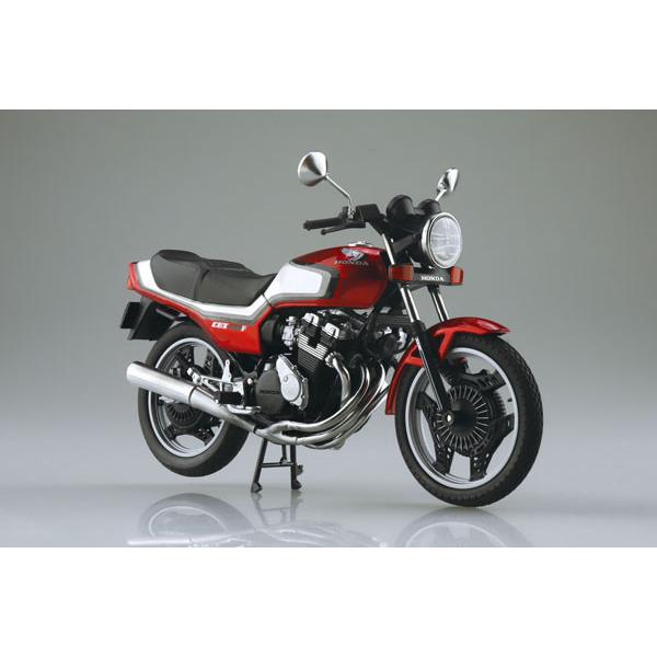 1/12 完成品バイク Honda CBX400F キャンディアラモアナレッド/パールシェルホワイト[スカイネット]《発売済・在庫品》
