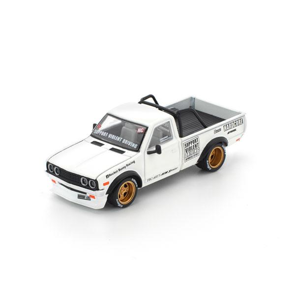 1/64 パンデム ダットサン 620 ホワイト[POP RACE]《02月予約