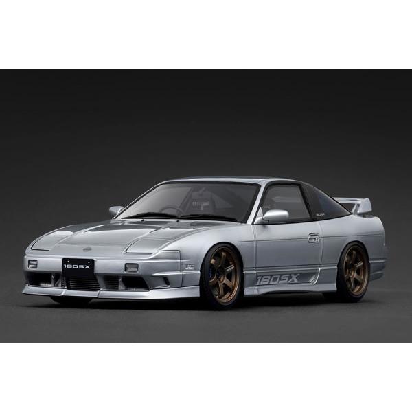 ignition model 1/18 Nissan 180SX TYPE X (RPS13) Silver