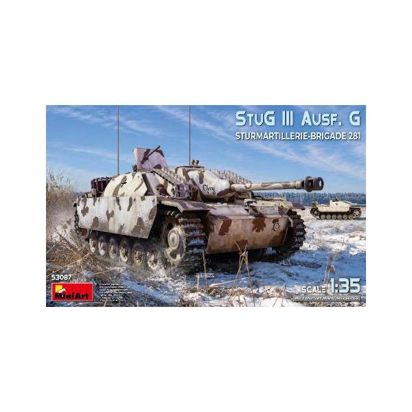 1/35 III号突撃砲 G型 第281突撃砲旅団 プラモデル[ミニアート]《０１月予約》