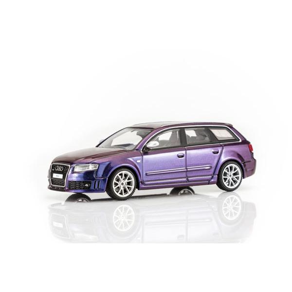1/64 Audi RS 4 (B7) 2005 Army Girl Purple Pearl[MOTORHELIX]《１１月仮予約》