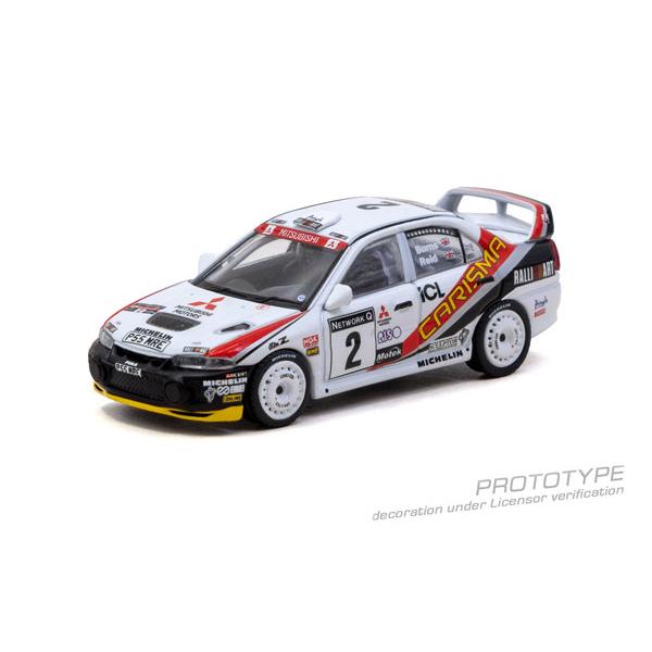 1/64 Mitsubishi Carisma GT Evolution IV RAC Rally 1997 Richard Burns / Robert Reid (ペーパーボックス)[Tarmac Works]《１２月仮予約》