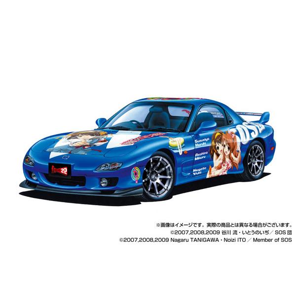 ザ☆チューンドカー No.IT-SP01 1/24 涼宮ハルヒの憂鬱 FD3S RX-7 ’02 (マツダ) プラモデル[アオシマ]《０１月予約》