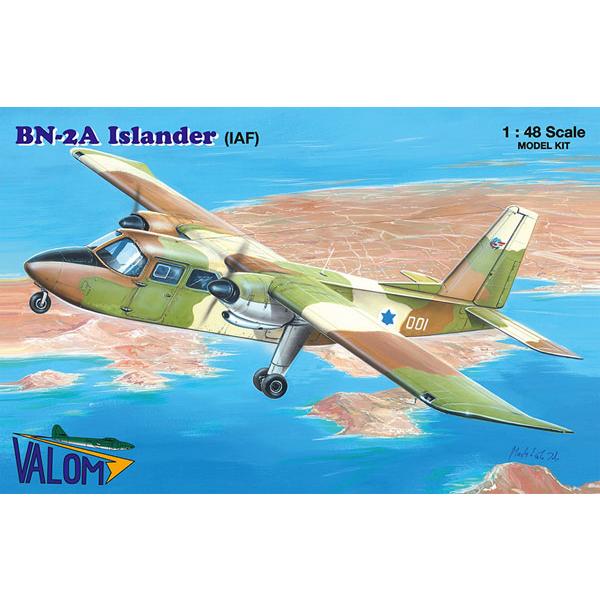 1/48 英・ブリテンノーマンBN-2Aアイランダー小型輸送機イスラエル軍 プラモデル（再販）[バロムモデル]《１０月予約》
